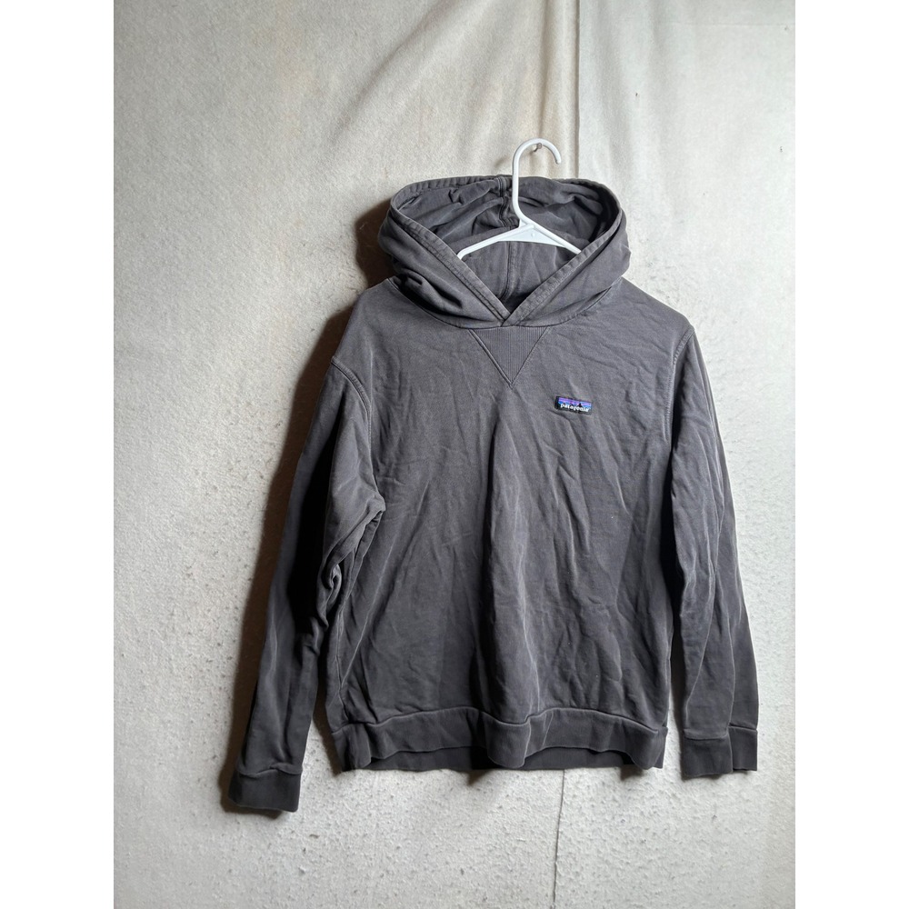 Patagonia Mens Regenerative Organic Certified Cotton Hoody Gray Medium 8631
